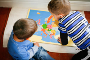 Kids Europe Map